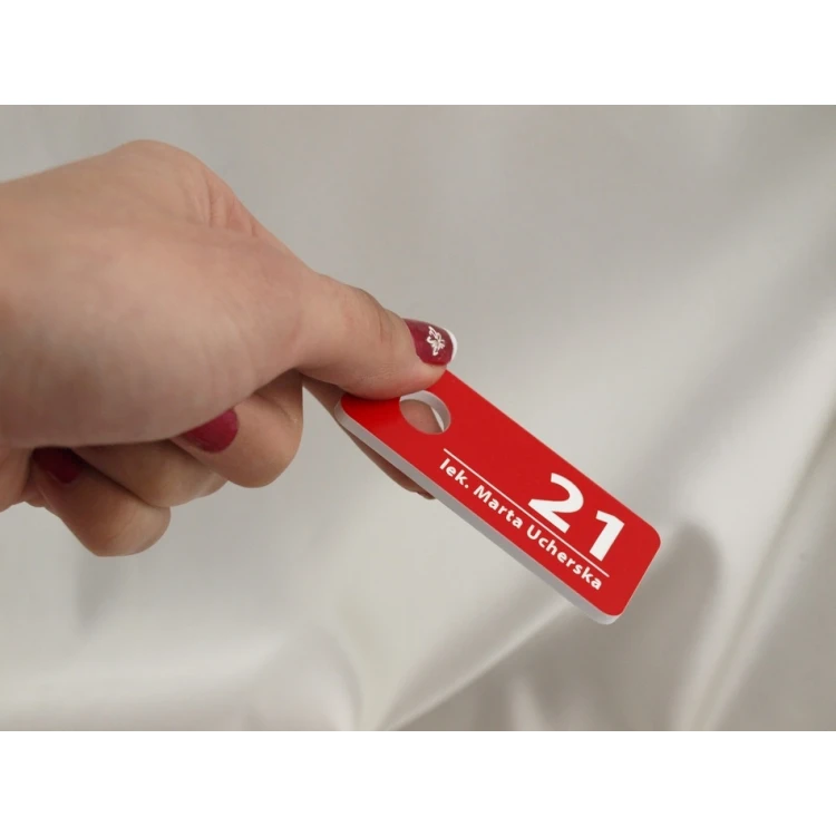 Patientenregistrierungsblöcke - rot - Arztpraxis