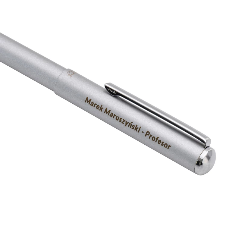 HERI Classic 3100 silver stamp Kugelschreiber mit Etui - HER022