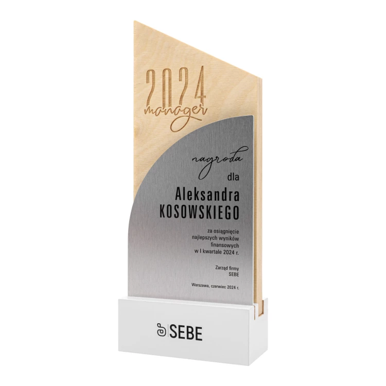 Business Statuette - Auszeichnung - H 23 cm - DTA137