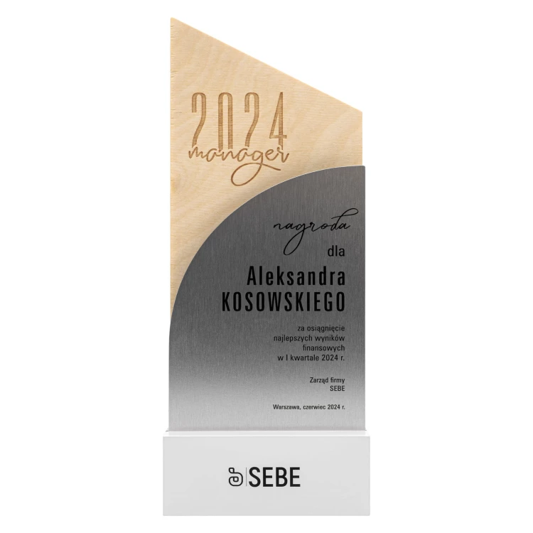 Business Statuette - Auszeichnung - H 23 cm - DTA137