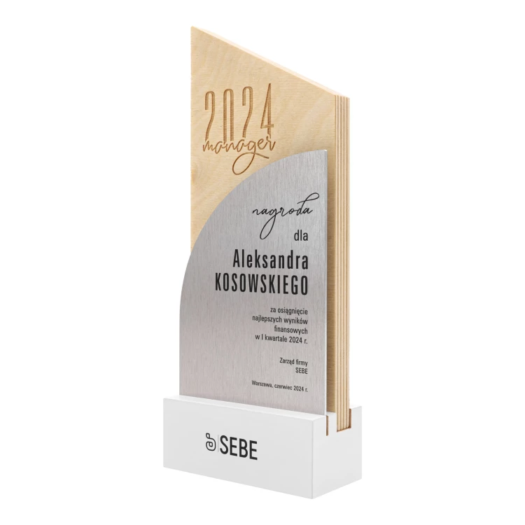 Business Statuette - Auszeichnung - H 23 cm - DTA137