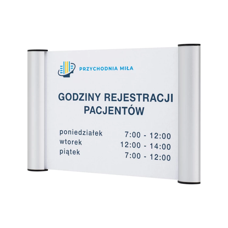 IDA-Schnappschild - Aluminium - 210x148mm (A5-Format) - TAB645