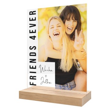Acryl-Statuette - für einen Freund - Höhe 23 cm - DTA185