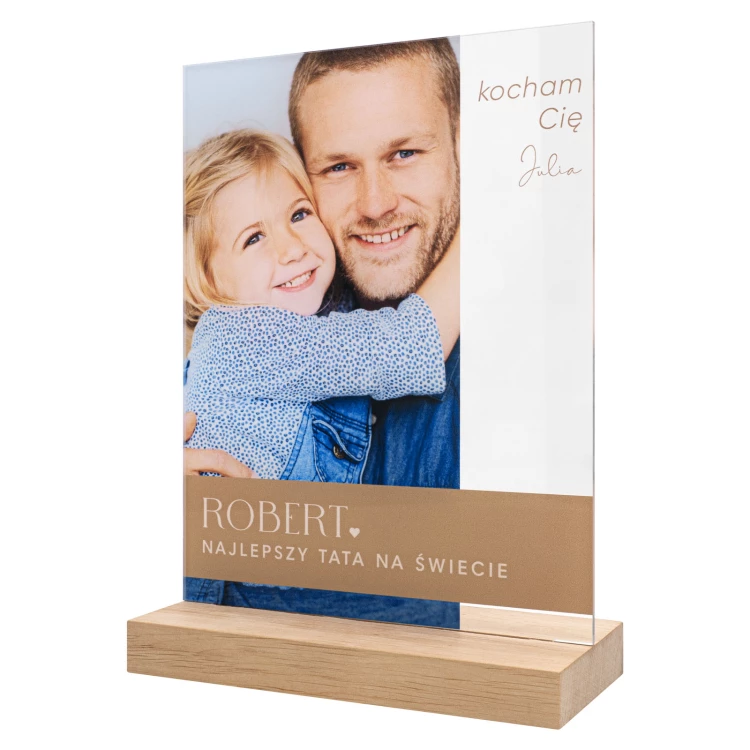 Acryl-Statuette - für Papa - Höhe 23 cm - DTA189