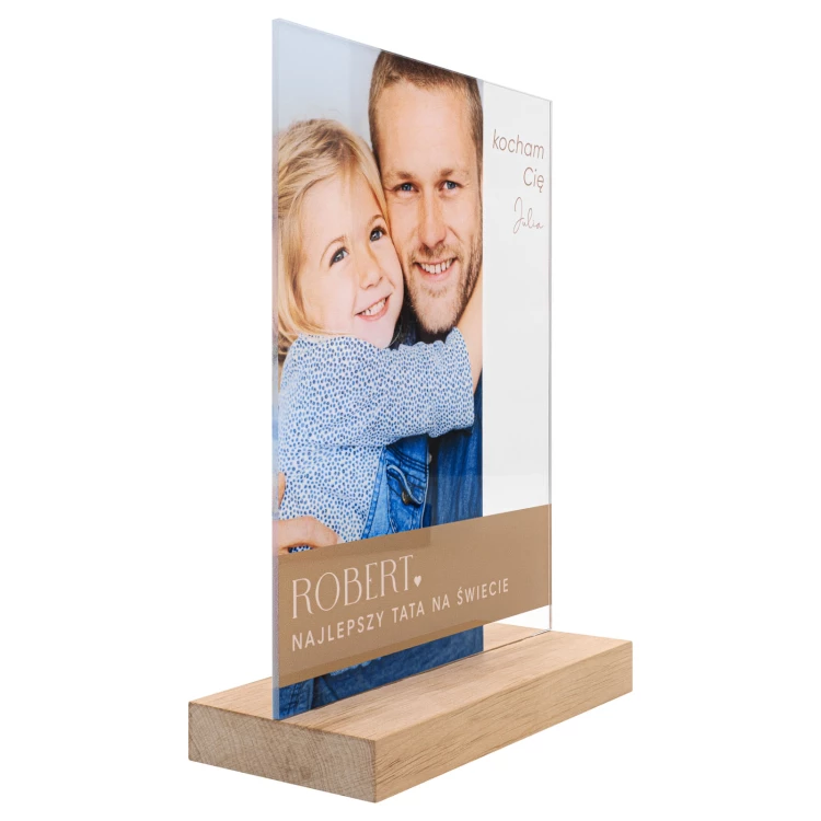 Acryl-Statuette - für Papa - Höhe 23 cm - DTA189