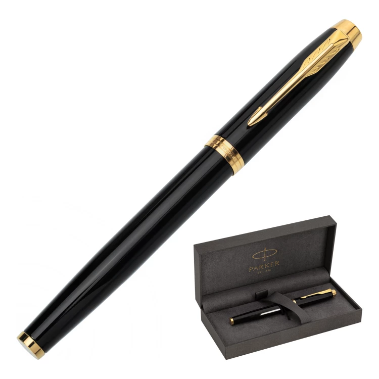 Parker IM Black GT Füllfederhalter - in einer Prestige Parker Box - PAR256