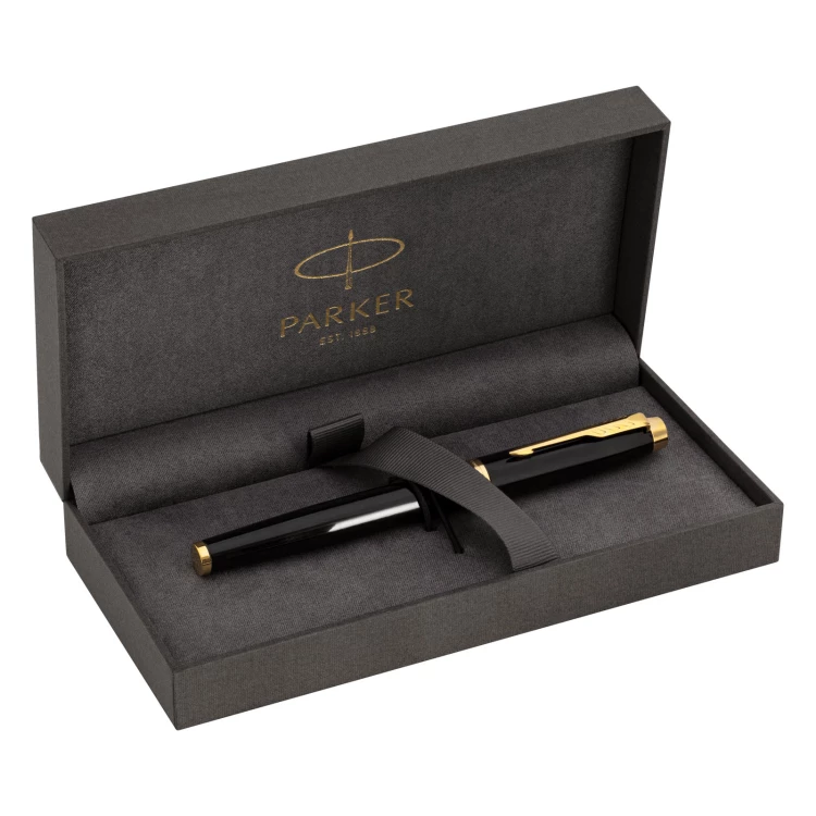 Parker IM Black GT Füllfederhalter - in einer Prestige Parker Box - PAR256