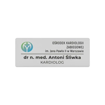 Aluminium-Plakette - NANODRUK - TAN021