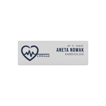 Aluminium-Plakette - NANODRUK - TAN022