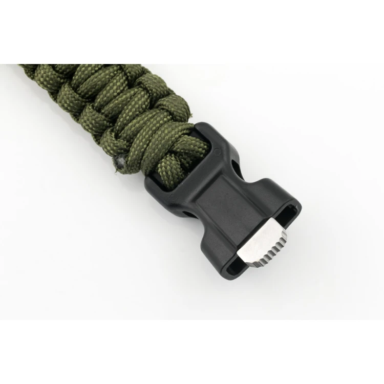 Rambo Überlebensarmband - grün mit Ihrer Gravur - BP120