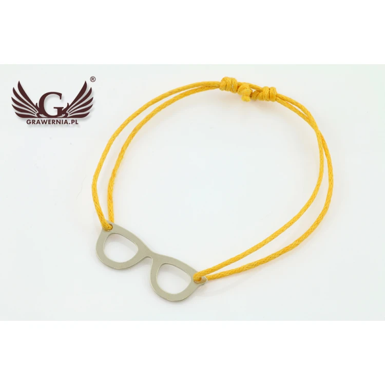 Seilarmband BRILLE - Neues Silber - BNS012