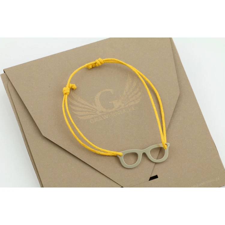 Seilarmband BRILLE - Neues Silber - BNS012