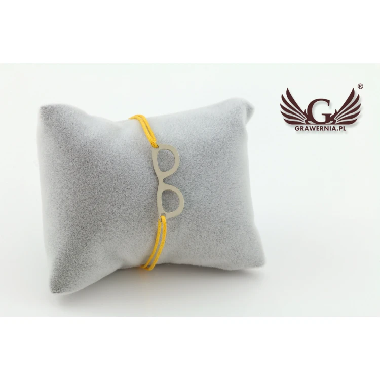 Seilarmband BRILLE - Neues Silber - BNS012