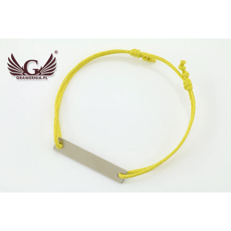 Seilarmband SIMPLE - Neues Silber - BNS013
