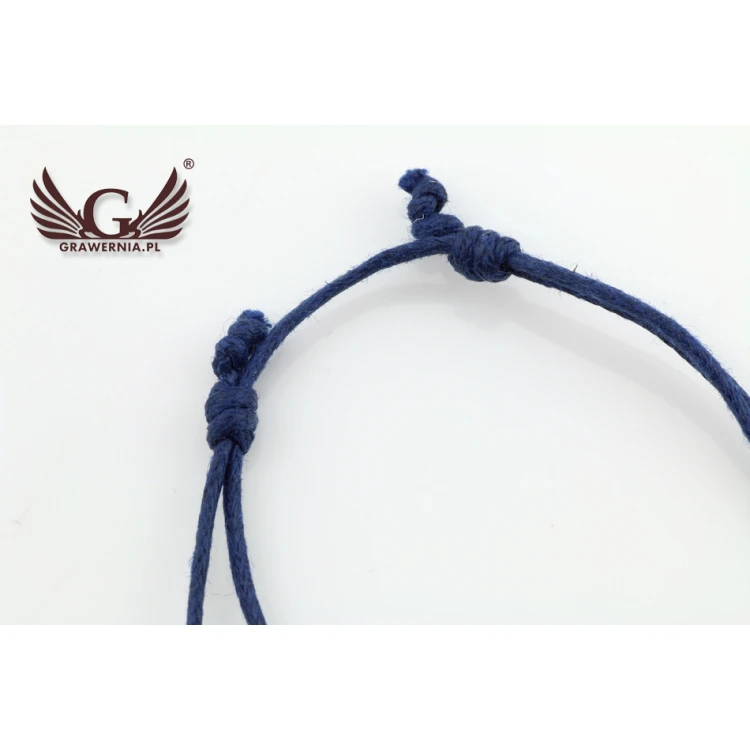 Seilarmband DREIECK - Neues Silber - BNS006