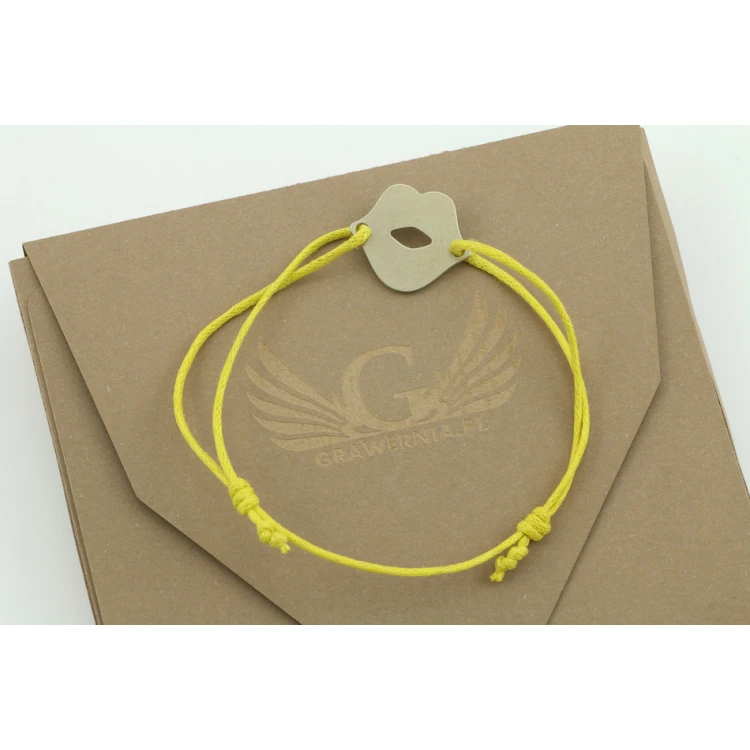 Schnurarmband USTA - Neues Silber - BNS009