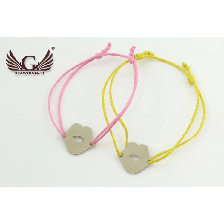 Schnurarmband USTA - Neues Silber - BNS009