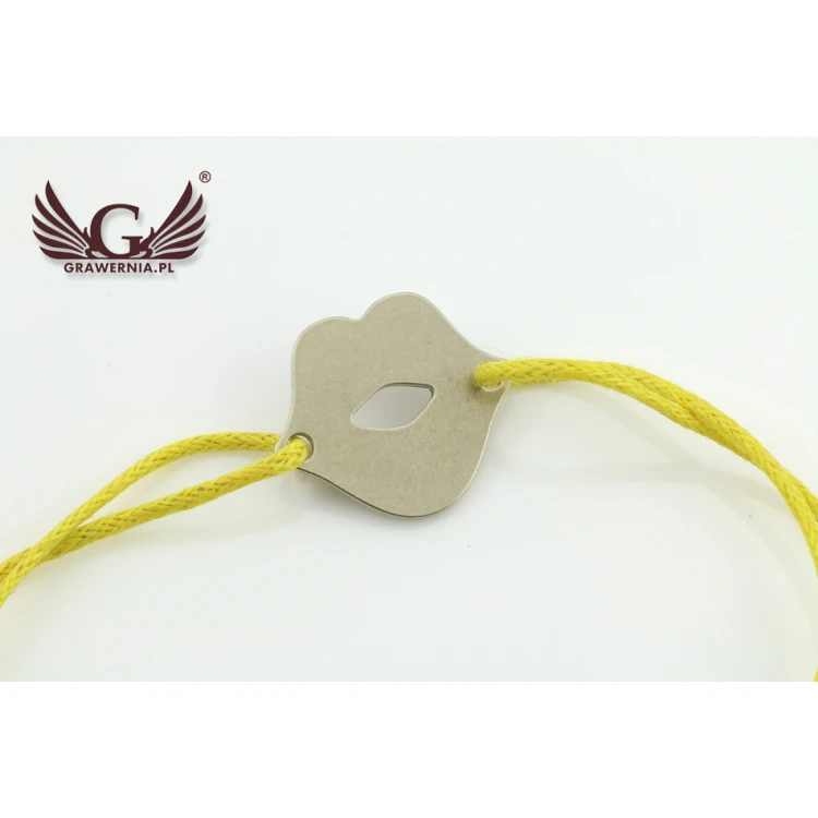 Schnurarmband USTA - Neues Silber - BNS009