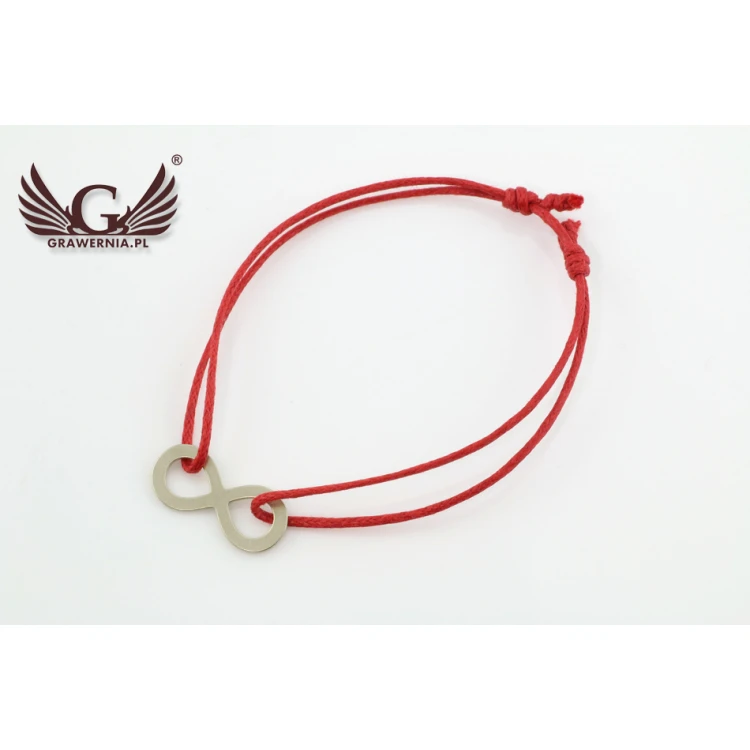 Seilarmband EWIGKEIT - Neues Silber - BNS011