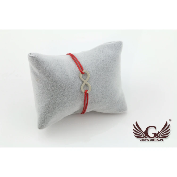 Seilarmband EWIGKEIT - Neues Silber - BNS011