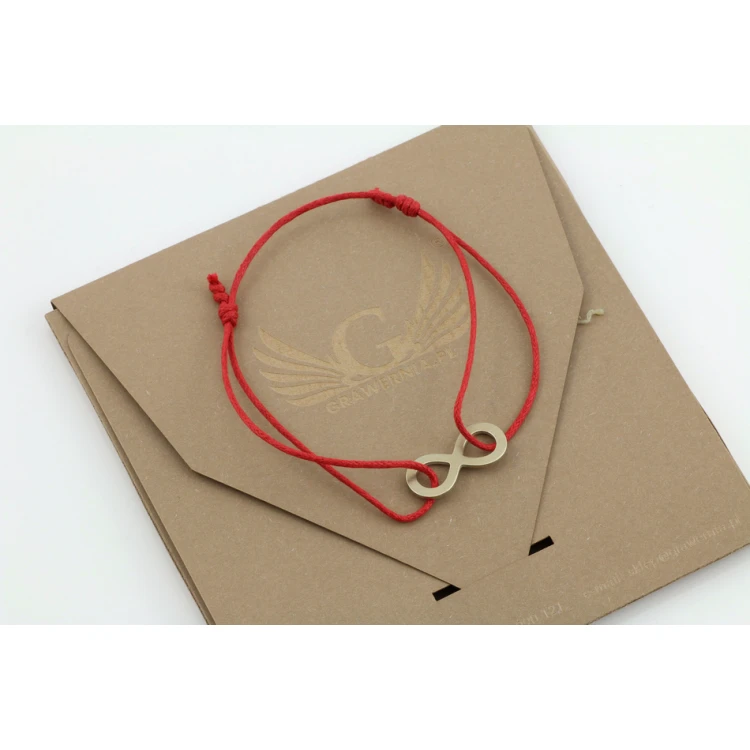 Seilarmband EWIGKEIT - Neues Silber - BNS011