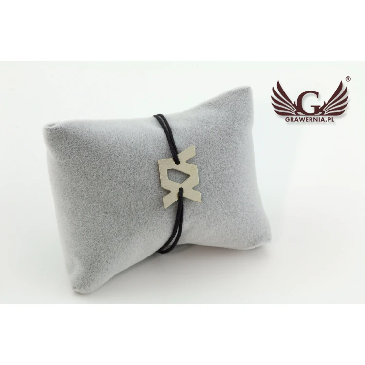 XY Kordelarmband - Neues Silber - BNS014