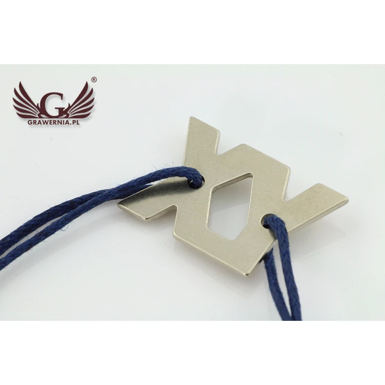 XY Kordelarmband - Neues Silber - BNS014