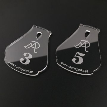 Akryl Schlüsselanhänger - BOSMAN - BA020