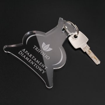 Akryl Schlüsselanhänger - KING PLUS - BA022
