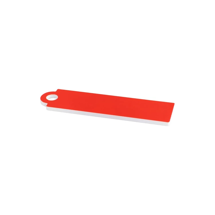 Schlüsselanhänger mit Ihrer Blutgruppe - rotes Gravierlaminat - Abm. 13x49mm - BRL034