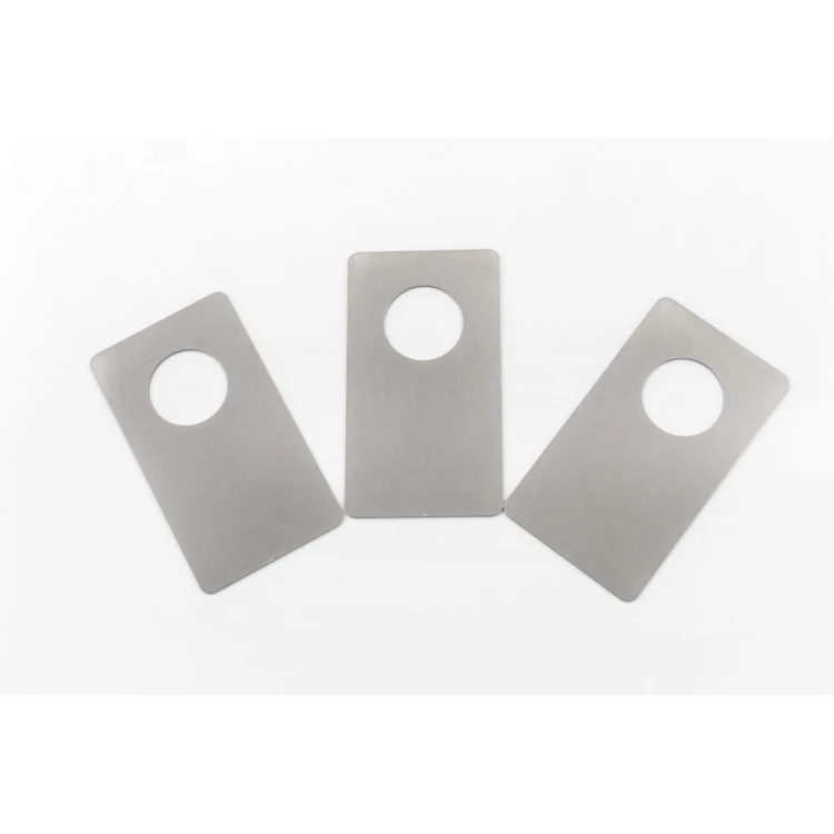 Schlüsselanhänger für Garderobe Aspen - Stahl 1mm dick, Maße 45x80mm - BM039