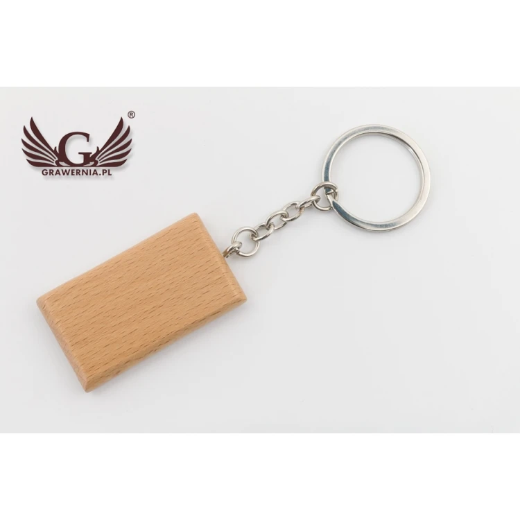 Holz Schlüsselanhänger mit Gravur - Ralph - BP74