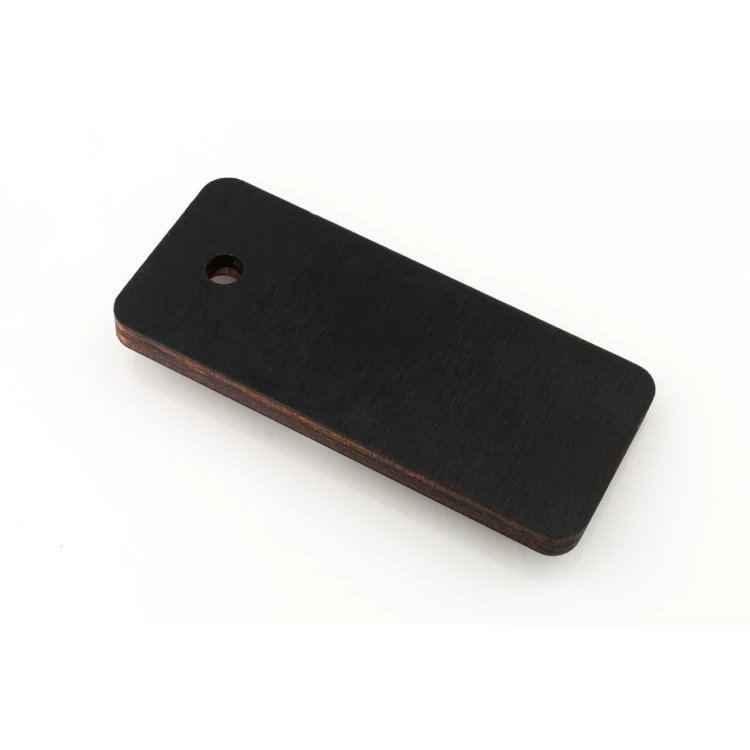 Holz Schlüsselanhänger Sambrel 5 - Wenge Farbe Abm. 30x70mm - BD025