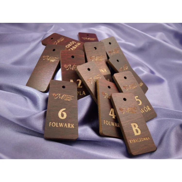 Holz Schlüsselanhänger - TOMBREL 3 Kirsche