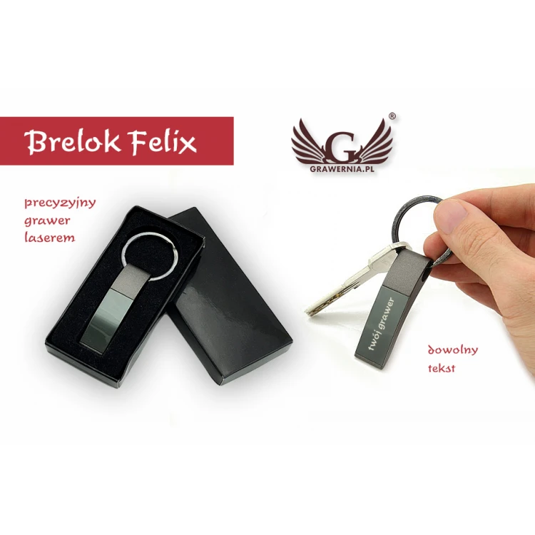 SCHLÜSSELANHÄNGER Felix - mit Ihrer Gravur - BP39