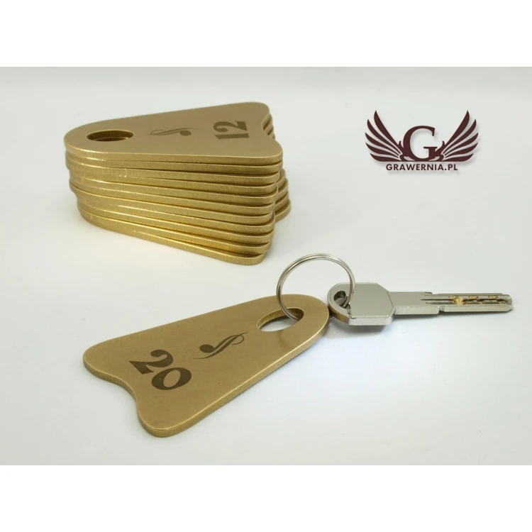Hotel Schlüsselanhänger - IKARMET Gold - BMZ001