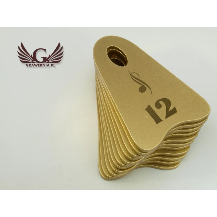 Hotel Schlüsselanhänger - IKARMET Gold - BMZ001