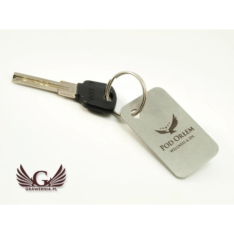 Hotel Schlüsselanhänger - MATRIXMET 2 MINI MEDIUM 51x31mm Stärke. 2mm - BM017