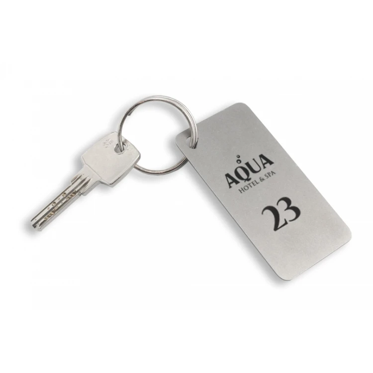 Hotel Schlüsselanhänger - MATRIXMET 1 XL SLIM 43x84mm Stärke. 1mm - BM032
