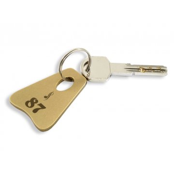Hotel Schlüsselanhänger - PITERMET Gold - BMZ002