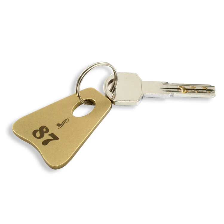 Hotel Schlüsselanhänger - PITERMET Gold - BMZ002
