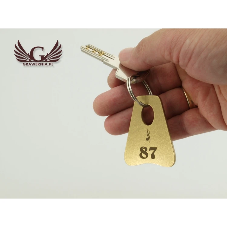 Hotel Schlüsselanhänger - PITERMET Gold - BMZ002
