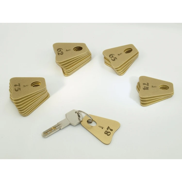 Hotel Schlüsselanhänger - PITERMET Gold - BMZ002