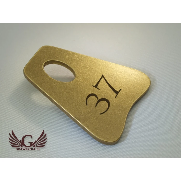 Hotel Schlüsselanhänger - PITERMET Gold - BMZ002