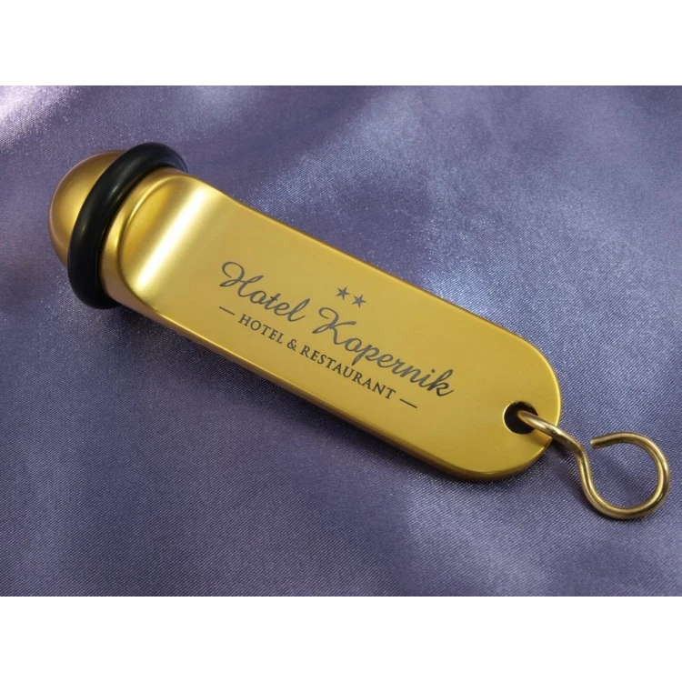 Goldener Hotel-Schlüsselanhänger - PRÄSIDENT