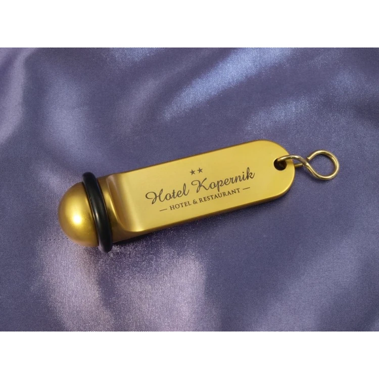 Goldener Hotel-Schlüsselanhänger - PRÄSIDENT