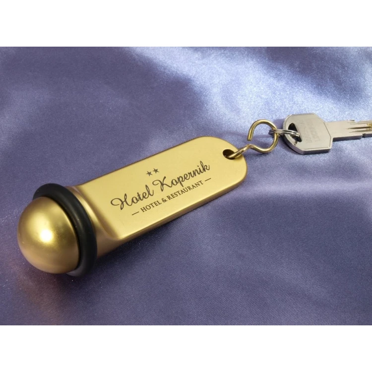 Goldener Hotel-Schlüsselanhänger - PRÄSIDENT