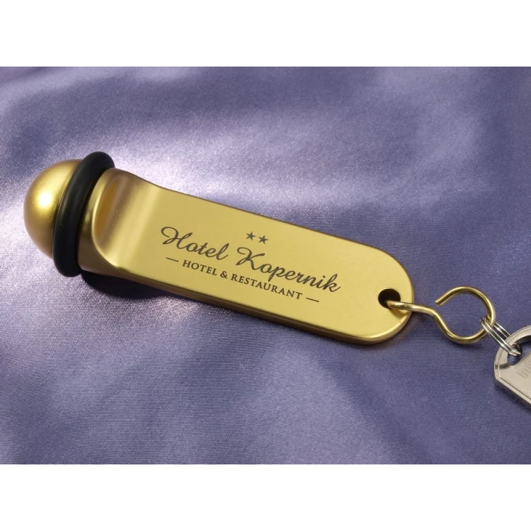 Goldener Hotel-Schlüsselanhänger - PRÄSIDENT