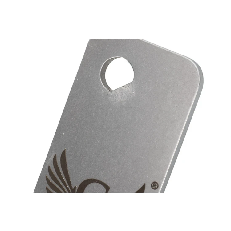 Hotel Schlüsselanhänger - MATRIXMET 1 MINI SLIM 51x31mm Stärke. 1mm - BM022
