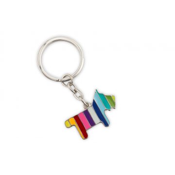 REGENBOGEN HUND ANHÄNGER mit Ihrer Gravur - BP101